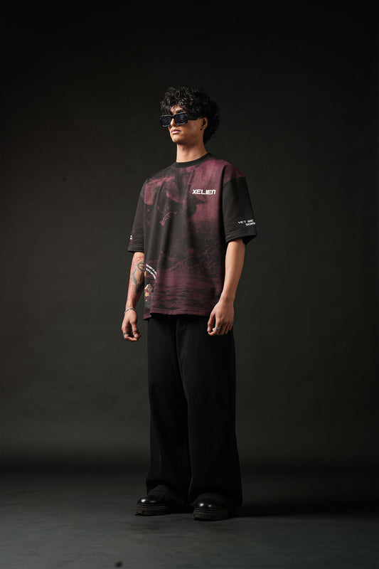 Crimson Luna - Oversized T-Shirt