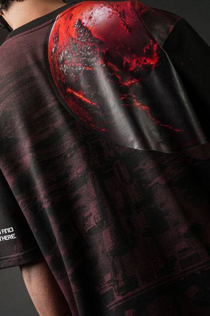 Crimson Luna - Oversized T-Shirt